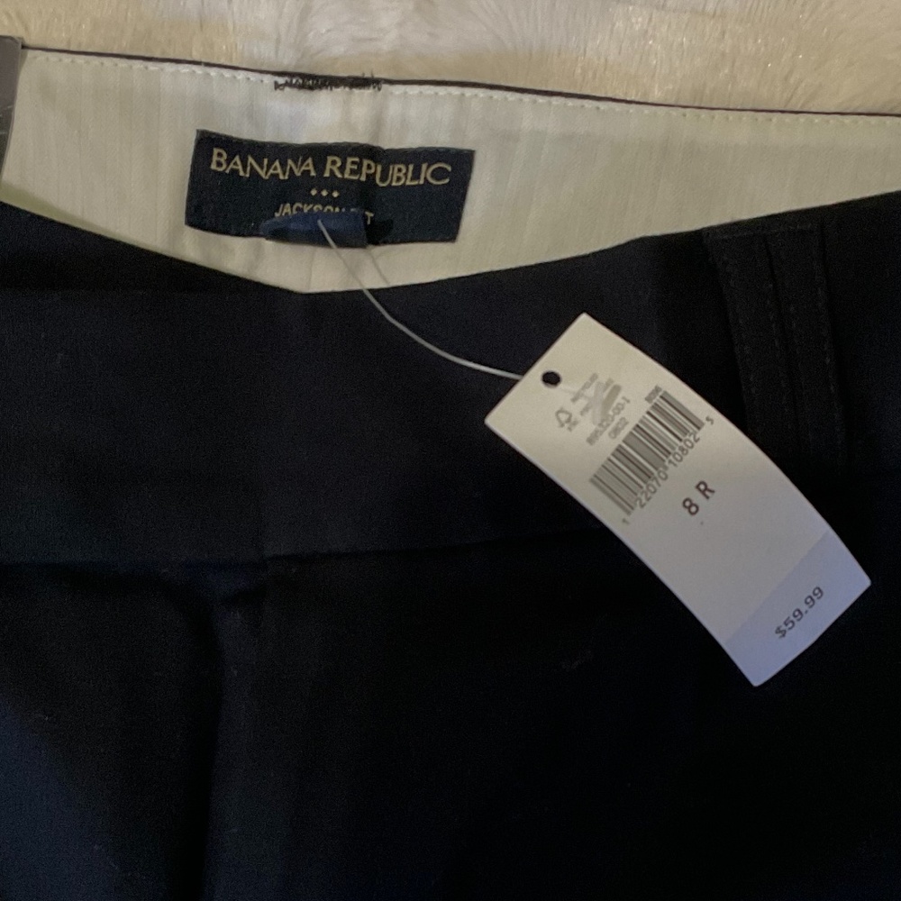 New Banana Republic Black Women’s Slacks Size 8R
